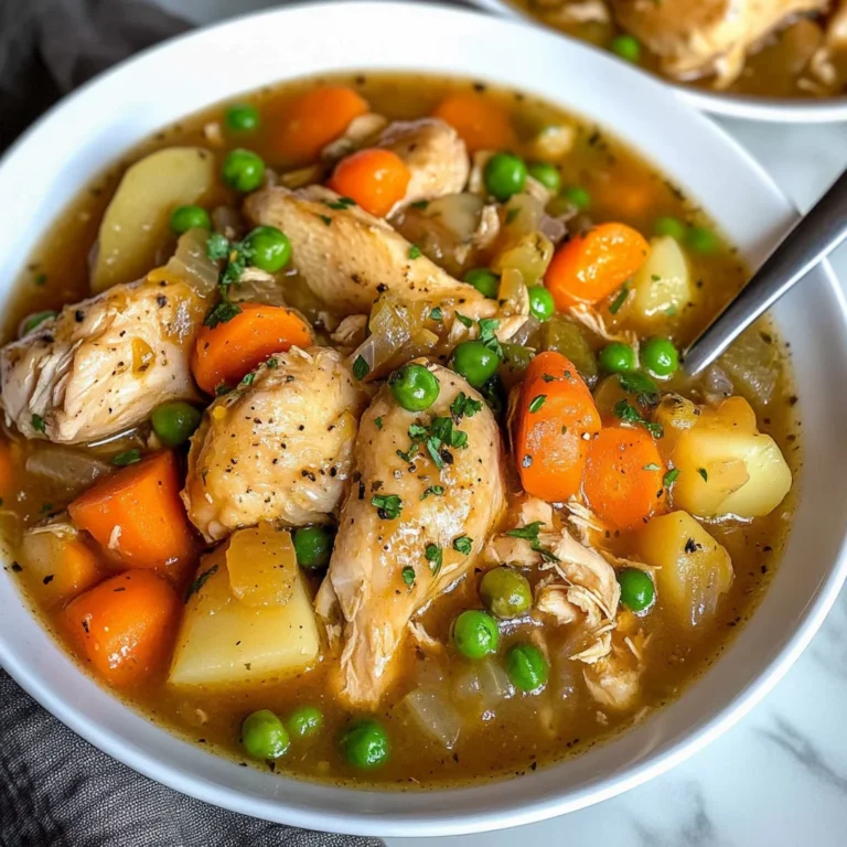 Slow Cooker Chicken Stew