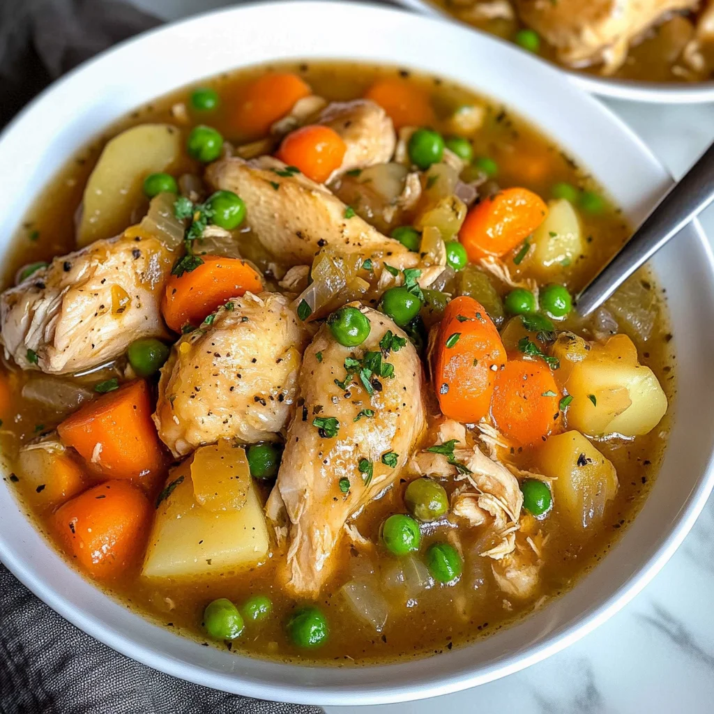 Slow Cooker Chicken Stew