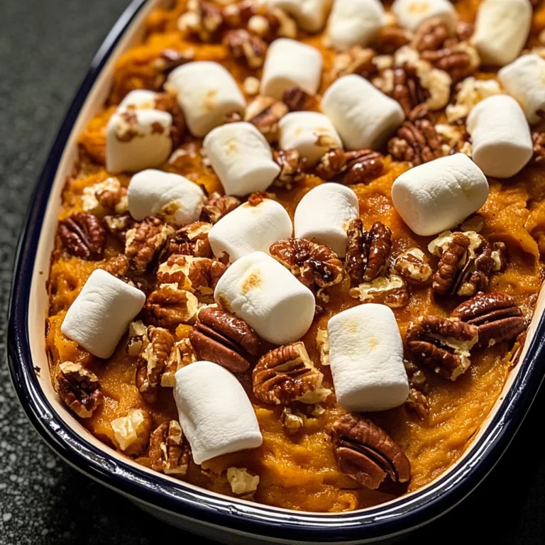 Southern Maple Sweet Potato Casserole