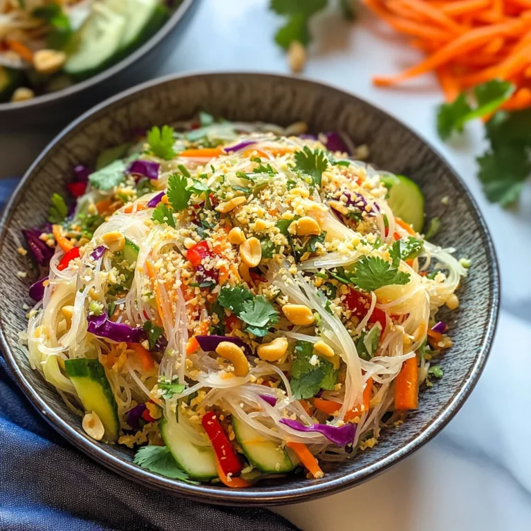 Spring Roll Salad with Spicy Ginger Dressing