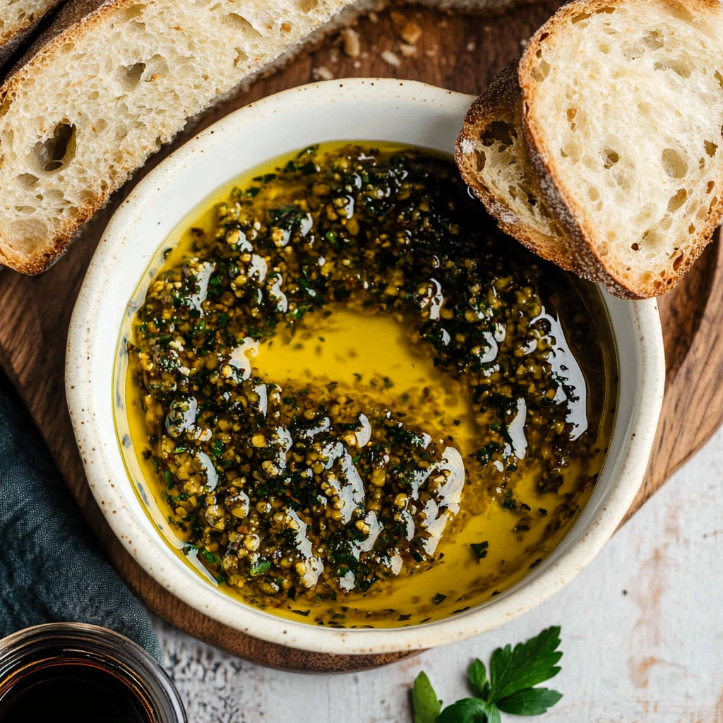 Olive Oil and Balsamic Vinegar Bread Dip