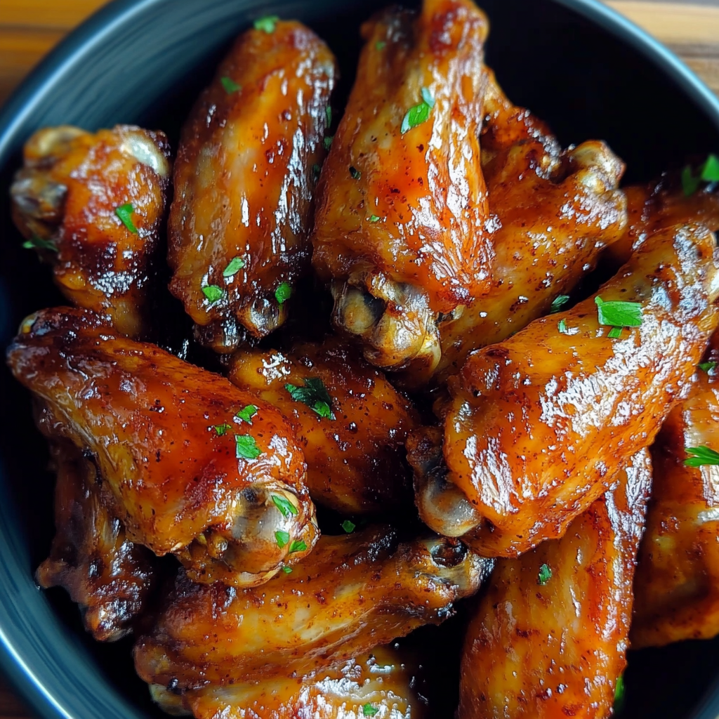Smoky, Brown Sugar Cajun Wings
