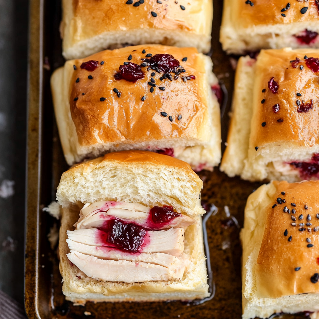 Turkey Cranberry Sliders