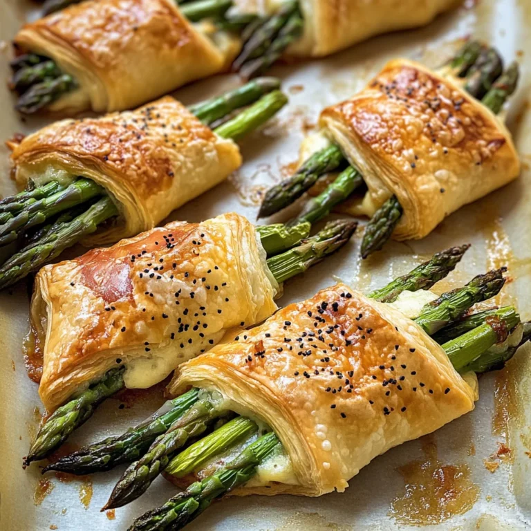 Asparagus Puff Pastry Bundles