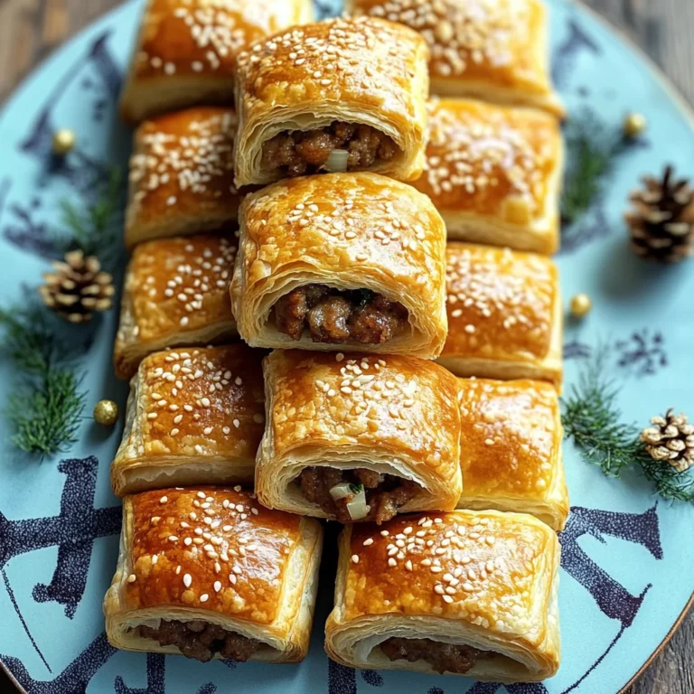 Christmas Sausage Rolls