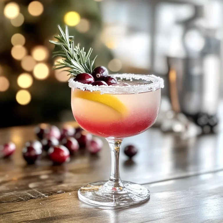 Holiday Lemon Drop