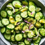 Quick & Easy Cucumber Avocado Salad