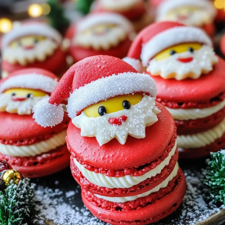 Santa Claus Macarons