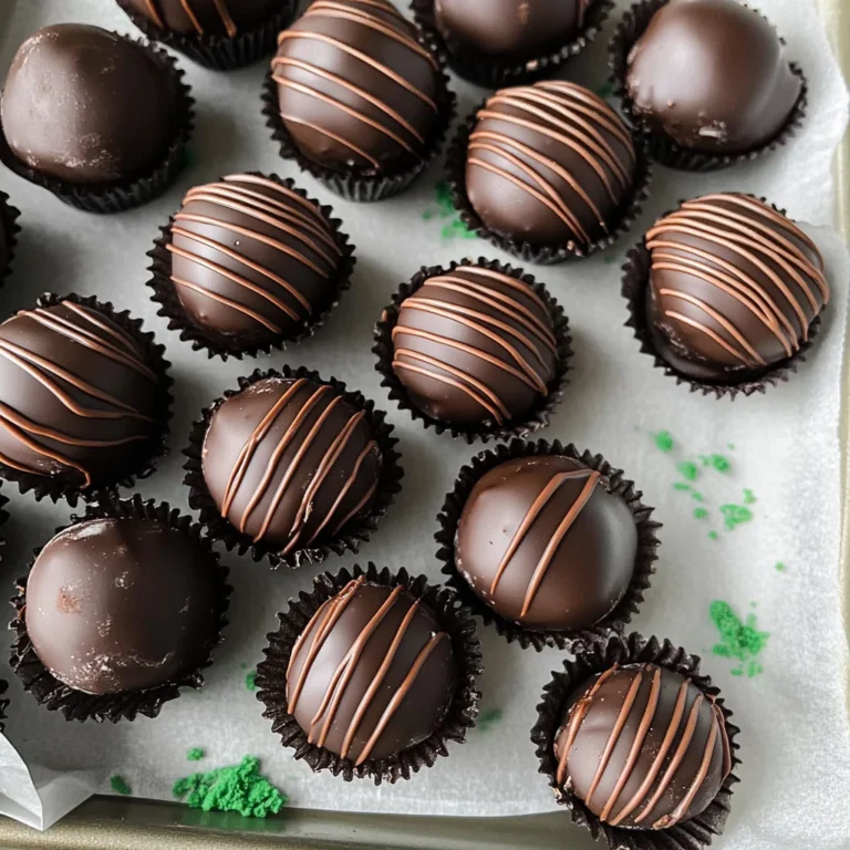 Thin Mint Truffles