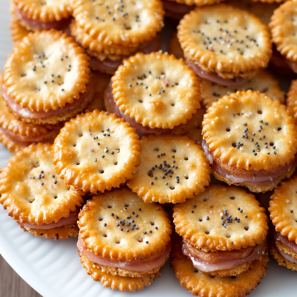Mouthwatering Ritz Crackers Party Sandwiches